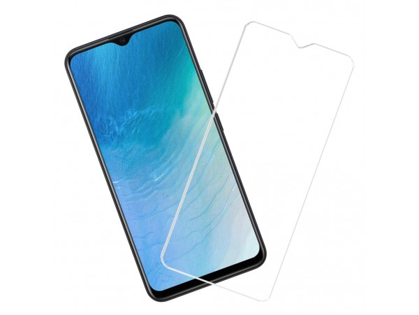 Tempered Glass / Screen Protector Guard Compatible for Vivo Y19 / Vivo U20 / Oppo F11 / Samsung A20s (Transparent) with Easy Installation Kit (pack of 1)